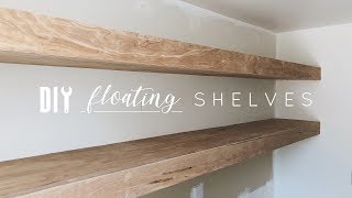 DIY Floating Shelves [upl. by Powder]