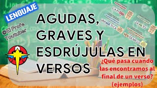 Palabras Agudas Graves Y Esdrújulas En Los Versos [upl. by Eidas]