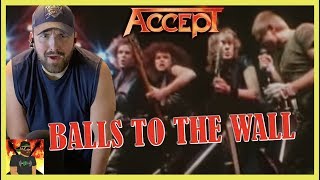 THE CHANT  Accept  Balls to the Wall Official Video  REACTION [upl. by Brodeur]