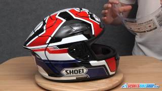 How To Change A Shoei CW1 Visor [upl. by Mir553]