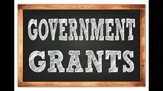 Government Grants Explained [upl. by Fennie812]