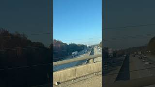 Passing through Newnan Ga Interstate 85 roads bridge [upl. by Dow734]