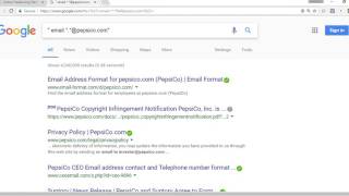 How to find a company email address using Google Search Engine [upl. by Norha]