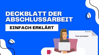 Das perfekte Deckblatt einer Bachelorarbeit Masterarbeit oder Hausarbeit  Einfach erklärt [upl. by Zizaludba]