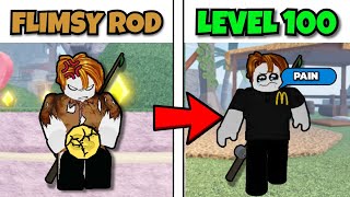 Can I get MAX LEVEL but my ROD SWITCHES EVERY 100 LEVELS  Part 1 [upl. by Einned32]