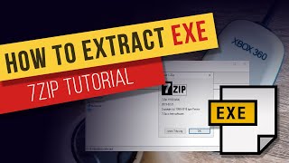 How to Extract Exe Files on Windows  7Zip Tutorial [upl. by Adorne]