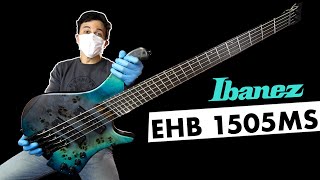 Ibanez EHB 1505MS  Multiscale Headless Bass  Demo Review [upl. by Gollin]