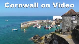 Cornwall on Video  Coverack Porthleven Kynance Cove Gunwalloe Lizard Point Cadgwith Cove [upl. by Akerley]