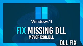 Fix msvcp120ddll Missing Error  Windows 11 Simple Fix [upl. by Ymerrej]