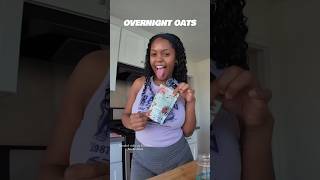 Let’s make RYZE Overnight Oats with Janelle 🥣 Who’s trying this for breakfast breakfast recipe [upl. by D'Arcy]