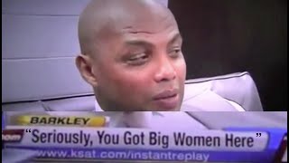 Charles Barkley Roasting San Antonio Women For Eight Minutes Straight [upl. by Tabbatha]