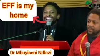 Dr Mbuyiseni Ndlozi EFF Spokesperson Not Joining MK Party By Singing Kusekhaya La [upl. by Ifill]