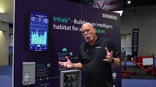 Siemens Inhab Energy Monitor Demo at NECA 2024 [upl. by Leahcam214]