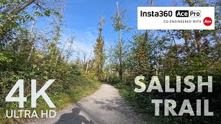 Exploring Vancouver’s Salish Trail Gravel Bike Ride Through Forested Mountains 4K BIKE VIEW [upl. by Yahska826]