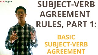 Subject Verb Agreement Grammar Lesson Part 1  Basic Subject Verb Agreement [upl. by Stefano714]