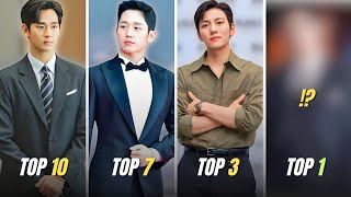 Top 10 Most Handsome Korean Actors  2025 Updated [upl. by Newlin170]