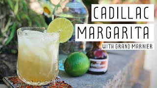 CADILLAC MARGARITA  Super tasty Grand Marnier cocktail recipe [upl. by Maiga]