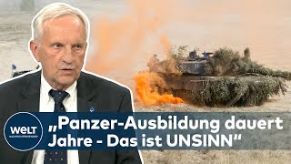 KAMPF UM UKRAINE Wittmann macht klar  quotPanzerAusbildung dauert nur wenige Wochenquot  WELT Thema [upl. by Cha]