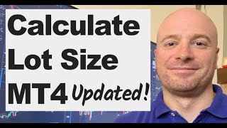 The EASY Way to Calculate Lot Size in MT4 UPDATED 2021 [upl. by Bekah]