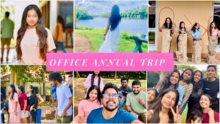 Office Annual Trip to Marawila  Club Palm Bay  Hasini Nisansala [upl. by Airotahs]