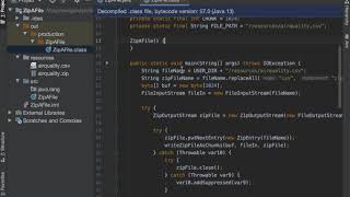 IntelliJ IDEA Tips amp Tricks 8 Automatically Decompile the class File by Viewing It [upl. by Bruyn991]