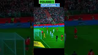 Ronaldo Makes History With 906th Goal  Portugal Dominates Poland 13 cr7 shorts [upl. by Colville409]