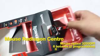 PCMR Unboxing  Mouse Redragon Centrophorus M601 [upl. by Nanyt]