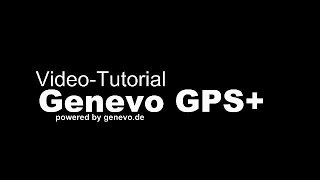 Genevo GPS Tutorial [upl. by Fitzgerald207]