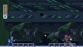 Mega Man X3  Opening Stage Maverick Hunter HQ [upl. by Enieledam]