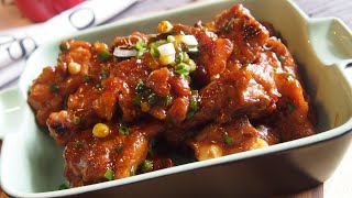 How to cook JUICY Sweet amp Sour Pork Ribs  No deepfrying [upl. by Hizar585]