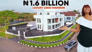 Inside a ₦16 Billion 940000 Luxury Mansion in Lekki  Ultimate Dream Home Tour [upl. by Krueger]