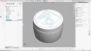 How to Export Graphics and Logos from Adobe Illustrator into SolidWorks [upl. by Euqinna]