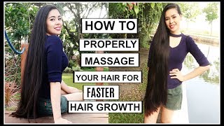 How To Properly Massage Your Scalp for Faster Hair GrowthBeautyklove [upl. by Langley]