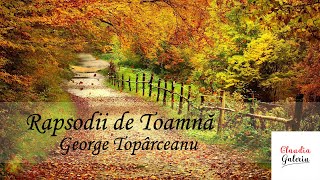 Rapsodii de Toamna George Toparceanu  Poezii de Toamna  Poezii George Toparceanu [upl. by Yentirb]