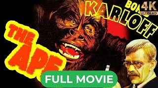 The Ape 1940 Horror  Classic Movie  Boris Karloff  4K HD [upl. by Wescott]