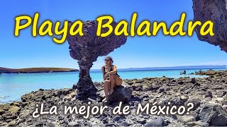 Playa Balandra La Paz Baja California Sur ¿La mejor de México ¿Qué hacer ¿Cómo llegar [upl. by Eisler317]