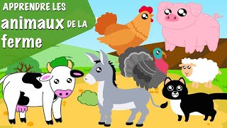 Apprendre les Animaux de la Ferme en Français  Vidéo pour les Enfants [upl. by Ahsen587]