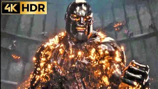 Darkseid Meets Steppenwolf Scene 4K HDR  Snyder Cut [upl. by Zil]