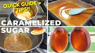 HOW TO CARAMELIZE SUGAR FOR FLAN 🍮 IN 3 EASY WAYS  TIPS FOR PERFECT CARAMEL  LECHE FLAN ARNIBAL [upl. by Firestone460]