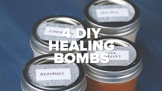 4 DIY Healing Balms [upl. by Rosita]