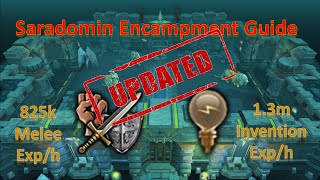 Runescape 3 Saradomin Encampment Guide  Fast Invention EXP  Profit [upl. by Cyrie974]