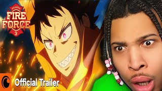 The New Fire Force Trailer is PEAK im wet [upl. by Namlas]