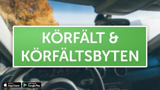 ÖVNINGSKÖR  Körfält och körfältsbyten [upl. by Laehcym]