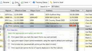 Appraiser Tech Tip Print and deliver closed reports in WinTOTAL [upl. by Aseretairam]