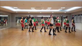 Jingle Bell Rock Line Dance Beginner  Tayuka [upl. by Tibold]