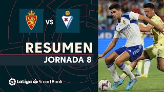 Resumen de Real Zaragoza vs SD Eibar 00 [upl. by Anyaled]