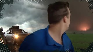 VIDEO INSIDE A TORNADO Severe Weather Vlog l Aurora NE 6172009 [upl. by Brost]