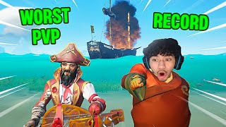 We Are The WORST PvP Duo In Sea Of Thieves [upl. by Yssak904]