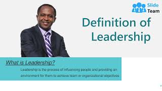 Leadership Powerpoint Presentation Slides [upl. by Enrico959]