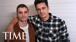 James amp Dave Franco Have Finally Made A Movie Together  TIME [upl. by Alleuqram]